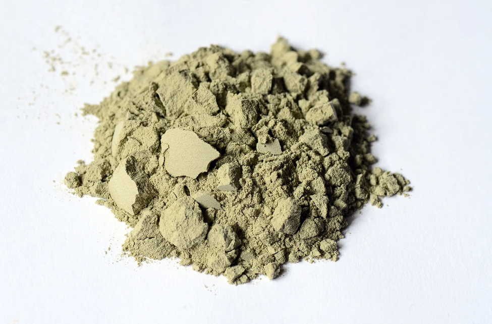 argile verte cheval